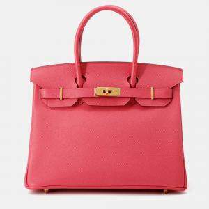 Hermes Birkin Rose Extreme Epsom Size 30