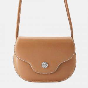 Hermes Shoulder Pouch Gold Box Calf Leather