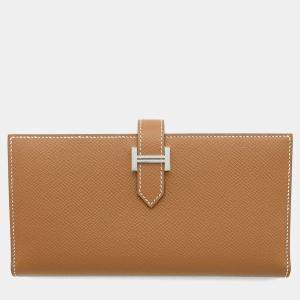 Hermes Beansufla Gold Epsom