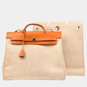 Pre Owned حقيبة يد هيرمس توال هراباج MM بيج 2 في 1 2 اتجاهات