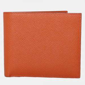 Pre Owned Hermes Epsom Mc2 Copernic Compact Wallet