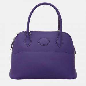 Pre Owned Hermes Bolide 27 Epsom Leather Satchel Bag