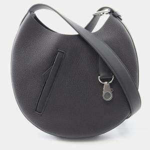 Pre Owned Hermes Arcon Black Leather Shoulder Bag