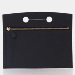 Pre Owned Hermes Birkin Noir Togo Backpocket Pouch 21