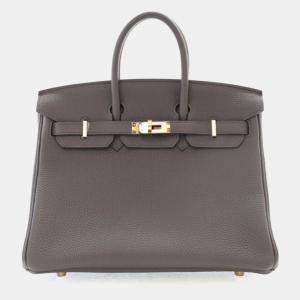 Pre Owned Hermes Etain Togo Birkin 25