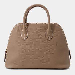 Pre Owned Hermes Bolide1923 Etoupe Epsom Size 25