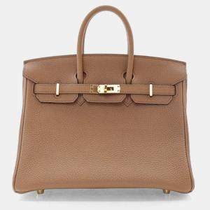 Pre Owned Hermes Chai Togo Birkin 25