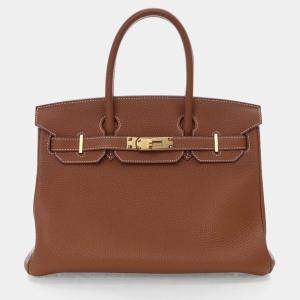 Pre Owned Hermes Gold Togo Birkin 30