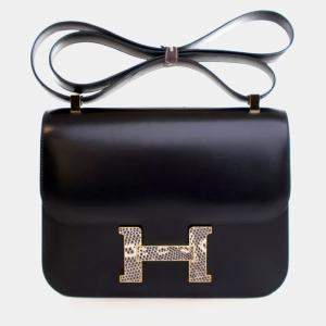 مملوكة مسبقًا Hermes Black Box Touch Constance 24