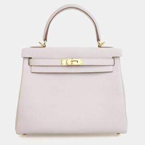 مملوكة مسبقًا Hermes Gris Pale Togo Kelly 25
