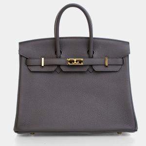Pre Owned حقيبة هيرمس بيركين 25 إيتان توغو