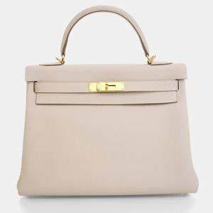 Pre Owned Hermes Craie Togo Kelly 32