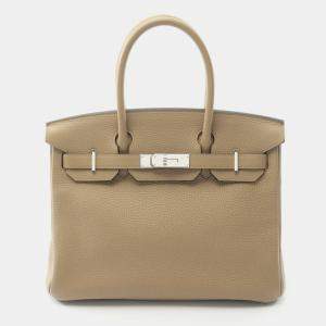 مملوكة مسبقًا حقيبة هيرمس بيركن 30 جلد توريلون كليمونس بيج مارفا