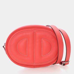 مملوكة مسبقًا Hermes Rose Texas Verso Swift In The Loop Belt Bag