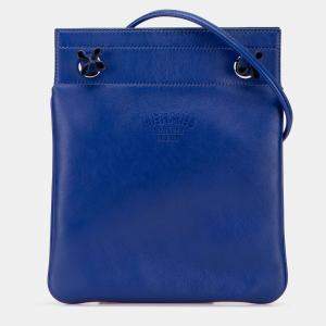 مملوكة مسبقًا Hermes Blue Mini Swift Aline Bag