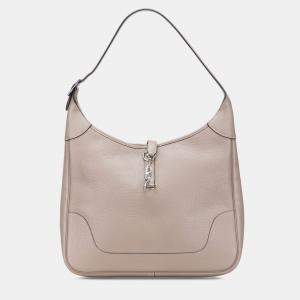 مملوكة مسبقًا Hermes Trim II 38 Brown Clemence Bag