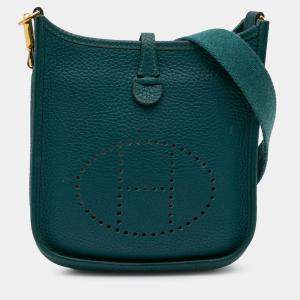 مملوكة مسبقًا Hermes Blue Clemence Evelyne III TPM