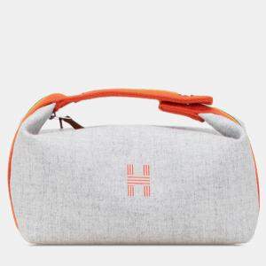 مملوكة مسبقًا حافظة هيرمس علبة بريدي أ براك روكابار صوف صغير