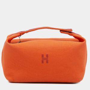 Pre Owned Hermes Canvas Large Toile Bride A Brac Case