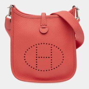 مملوكة مسبقًا Hermes Pink Clemence Amazone Evelyne TPM 16