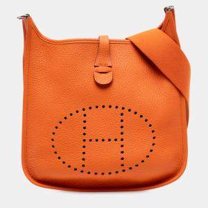 مم�لوكة مسبقًا Hermes Orange Clemence Evelyne III 29