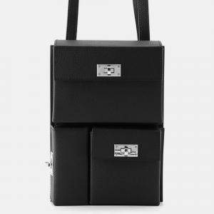 Pre Owned Hermes Kelly Multi Pocket Black Epsom Bag