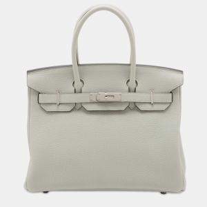 Pre Owned Hermes Green Togo Birkin Retourne 30