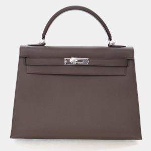 مملوكة مسبقًا Hermes Etain Epsom Sellier Kelly 32
