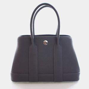 Pre Owned Hermes Ardoise Negonda Neo Garden Party 23