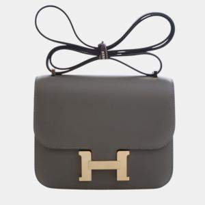 Pre Owned Hermes Mini Evercolor Verso Constance 18