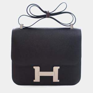 مملوكة مسبقًا Hermes Noir Epsom Constance 24