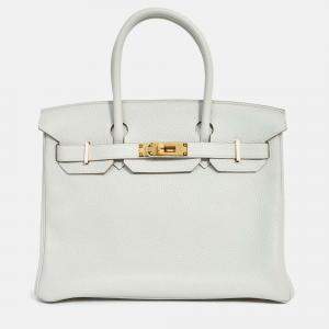 مملوكة مسبقًا حقيبة هيرمس بيركن 30 جلد كليمونس جري بيرلي 2019
