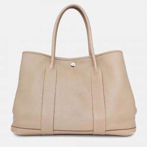 Pre Owned حقيبة هيرمس غاردن بارتي 36 جلد نيغوندا طوبي