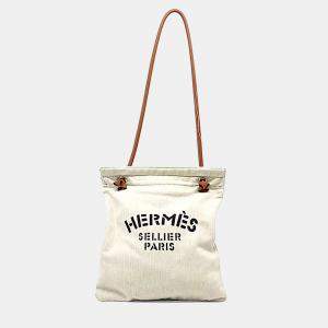 Pre Owned Hermes Beige Canvas Aline Bag