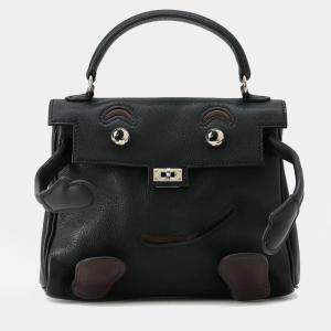 مملوكة مسبقًا Hermes Kelly Doll Black Gulliver