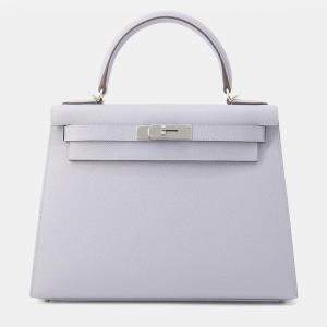 مملوكة مسبقًا Hermes Kelly Sellier Green Pantan Epsom Size 28