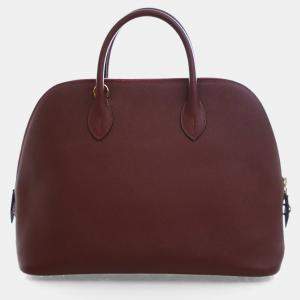 Pre Owned Hermes Rouge HermÃ¨s Epsom Bolide 1923 30