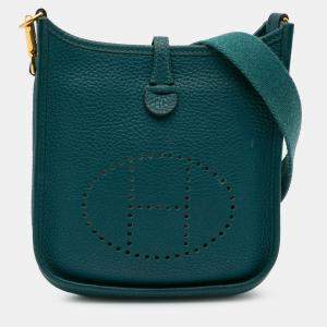 مملوكة مسبقًا Hermes Blue Clemence Evelyne III TPM