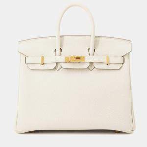 مملوكة مسبقًا حقيبة هيرمس بيركين 25 جلد توغو كري