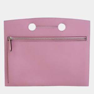 مملوكة مسبقًا Hermes Mauve Sylvestre Swift Backpocket Pouch 25