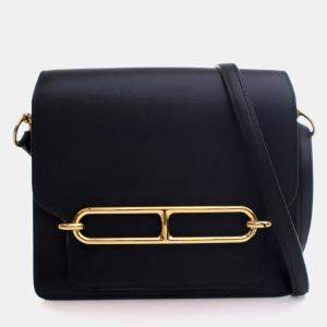 مملوكة مسبقًا Hermes Noir Evercolor Mini Roulis 18