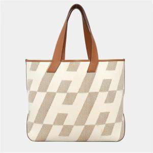 مملوكة مسبقًا Hermes Cabas H en Biais 40 Multicolor  Bag