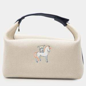 مملوكة مسبقًا حقيبة هيرميس بني توال بريد أ براك كبير قابريول