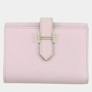 Pre Owned Hermes Bean Combine Mauve Pail Epsom
