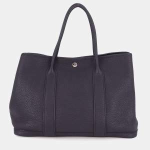 مملوكة مسبقًا حقيبة هيرمس غاردن بارتي ليزر نيجوندا سايز بي إم بلو نوي 