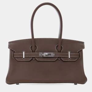 مملوكة مسبقًا حقيبة هيرمس بني إيفركلور بيركين كتف لايت 29
