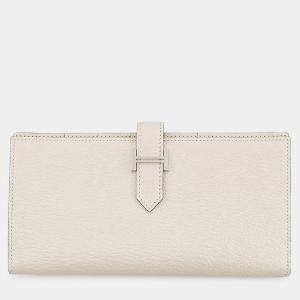 مملوكة مسبقًا Hermes Bean Soufre Nata Chevre Myzore Goatskin