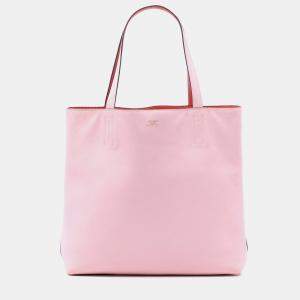 Pre Owned Hermes Pink, Red Swift and Clemence Double Sens 36