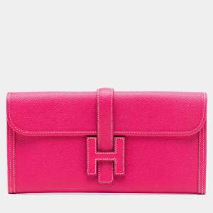 Pre Owned Hermes Pink Swift Jige Elan 29