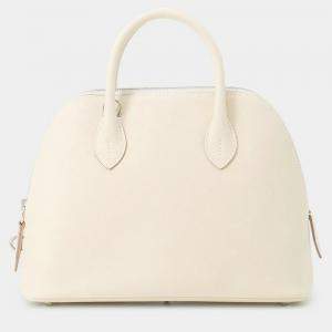 مملوكة مسبقًا Hermes Bolide 1923 Craie Epsom Size 25